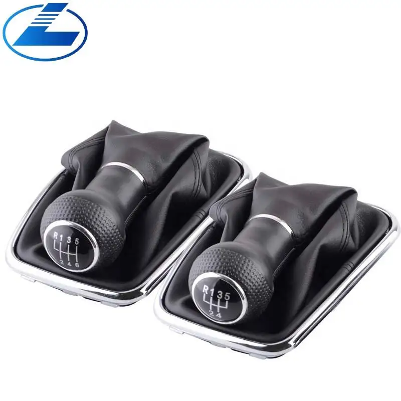 Car Gear Shift Knob Lever Shifter Gaitor Boot for VW  Golf 4  MK4 GTI R32 Bora Jetta MT 10mm 5 / 6 Speed