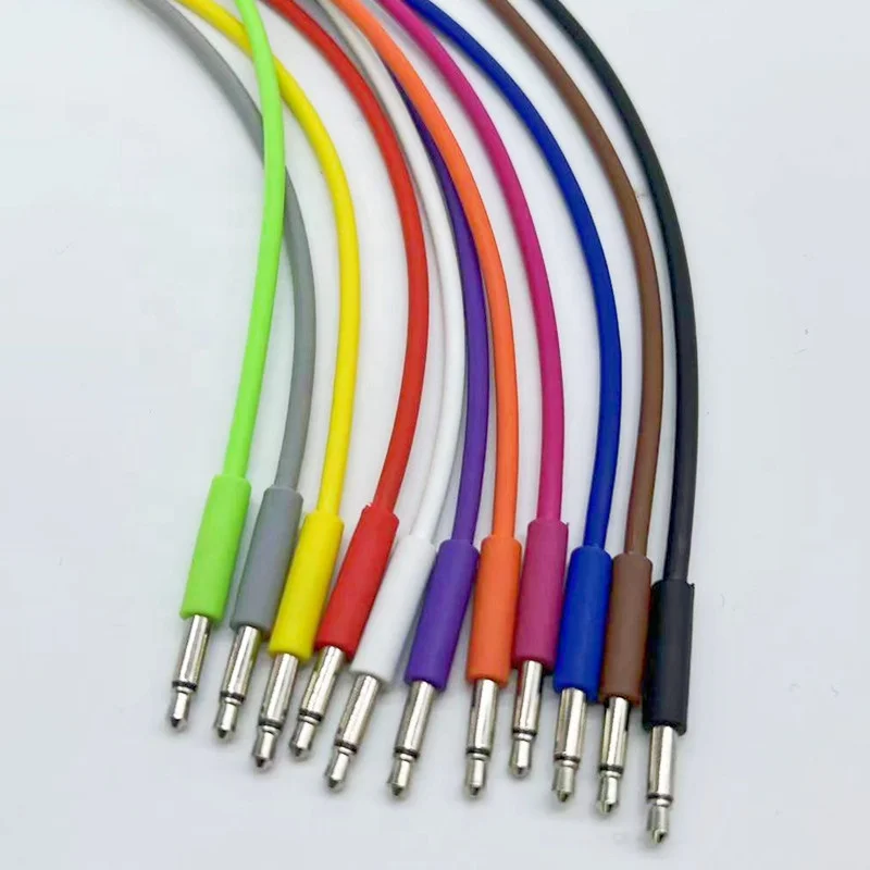 Custom any length With LED light 3.5mm aux audio jack cable auxiliary cable 3.5mm audio cables
