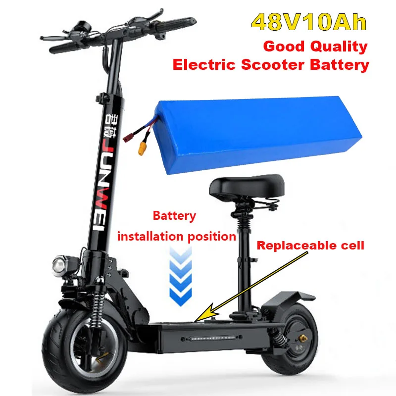 Customized Lithium Ion Batteries Pack For Electric Scooter Compatible With The Battery 24V 36V 48V 52V 60V 72V Ebike Battery
