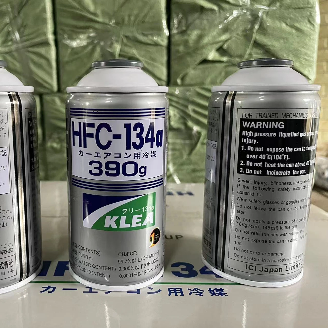 Refrigerant R134a R404a r22 r410 390g automobile refrigerant air conditioner snow seed 99.9% purity