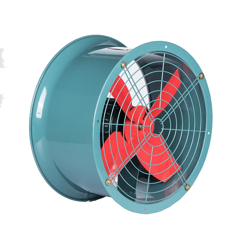 New Product 16 20 24 inch Air Flow Ventilation Industrial Bathrooms Kitchen Axial Blower Fan Drum Ventilating Fan