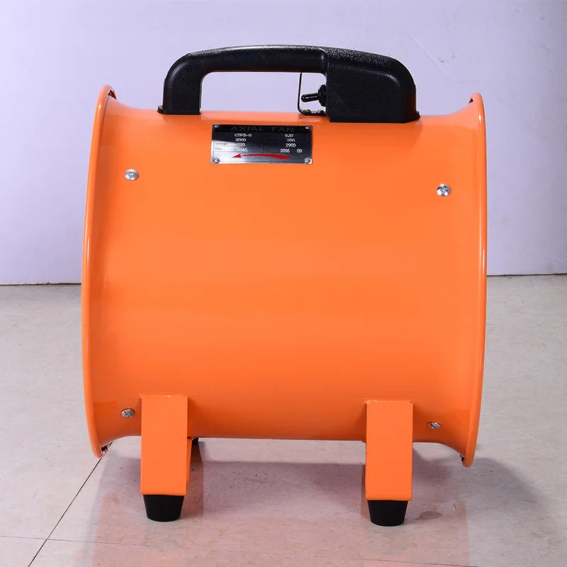 8 inch Electric Portable Ventilation Mobile Exhaust Fan Industrial painting ventilation equipment portable axial flow fan