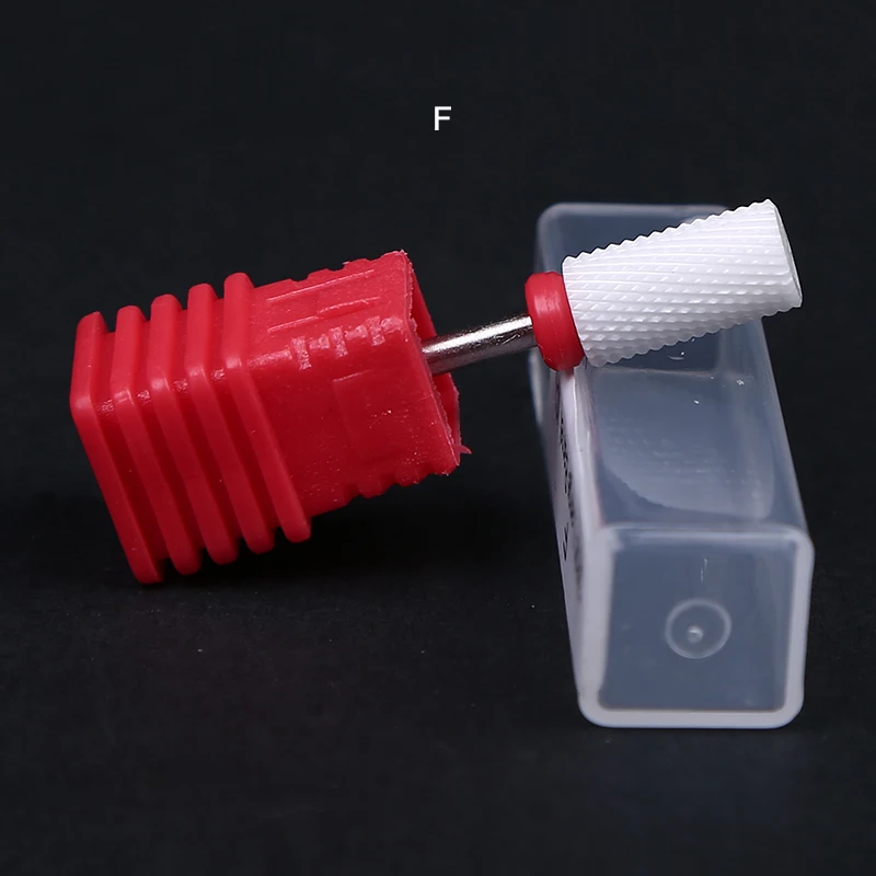 Cone Carbide Nails Drill Bit Rotary Burr Cuticle Clean Bits Milling Cutter For Manicure Nail Salon Tools