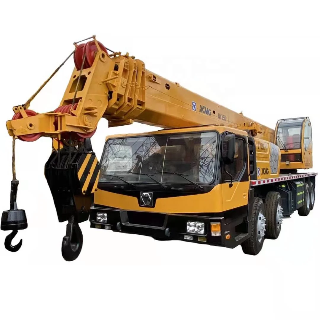 China Famous Brand QY35K-I Truck Crane 35ton Used Truck Crane For Sale
