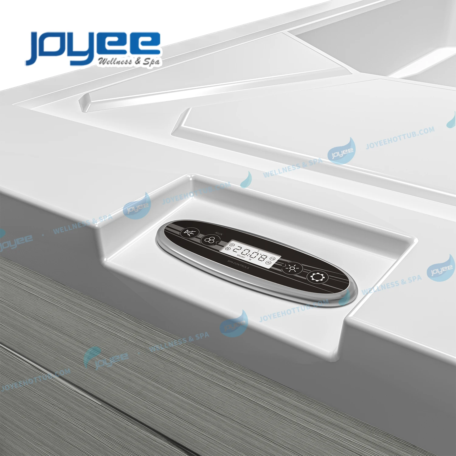 JOYEE New Design High End Cold Plunge spa Cold Recover Plunge Pool Ice Bath acrylic ice Cold Tub with heat pump
