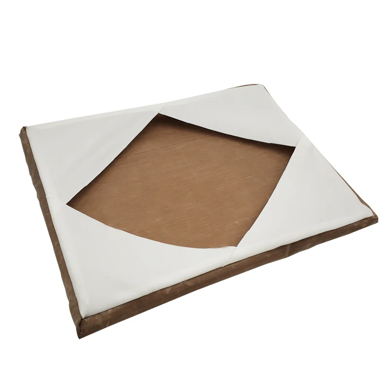 15*15in Coffee white Heating plate protective cover Anti-sticking hot press cover