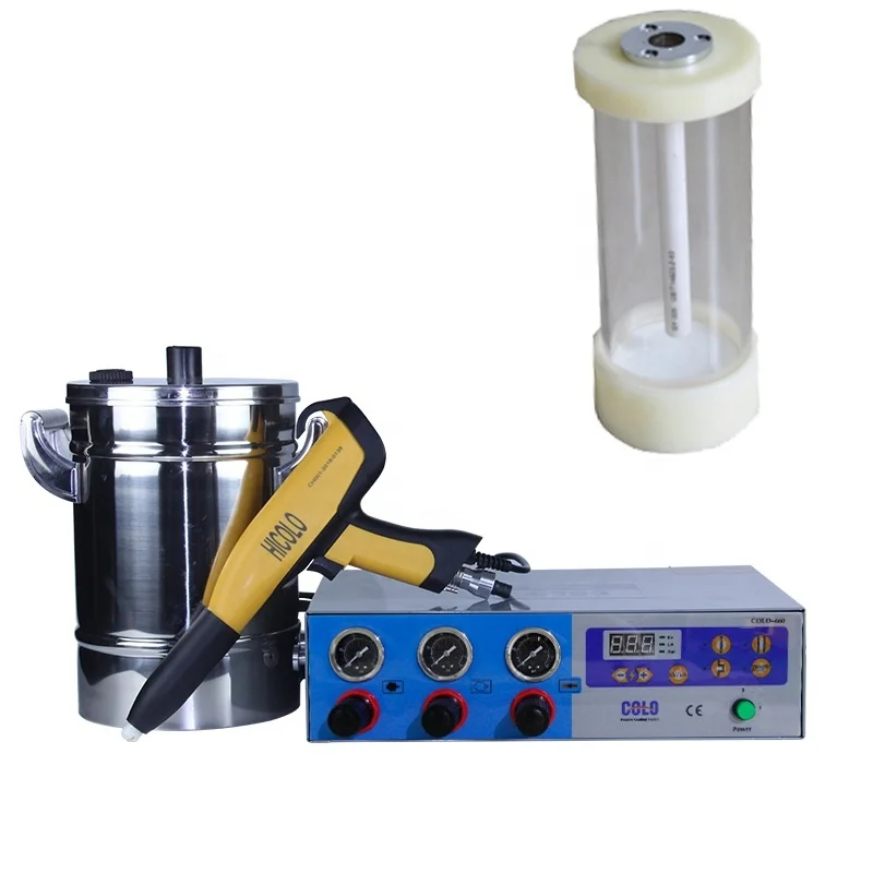 COLO Classic model COLO-660 small hopper portable powder spray  coating  machine