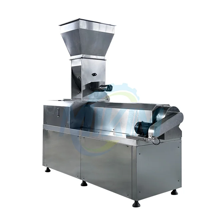 automatic china snacks manufacturing machine twin screw extruder puff snack extruded corn puffed snacks food production line
