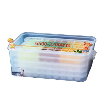 Huge Ice Cube Trays 6 Ice Tray Set 420 Small Ice Cube Silicone Molds With Big Storage Box