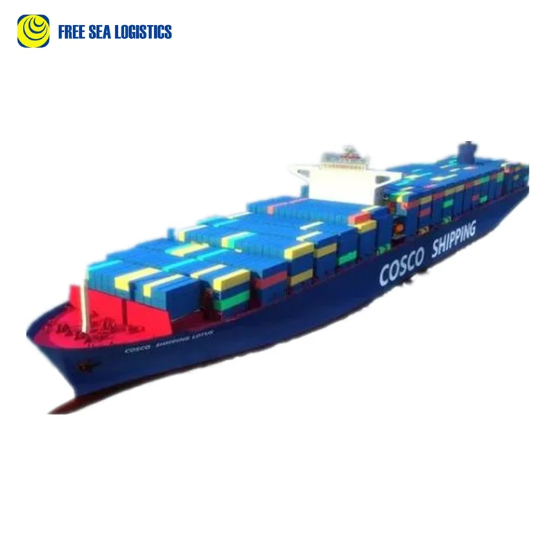 Недорогая Морская перевозка FCL/ LCL из Китая во Францию транспортной компанией