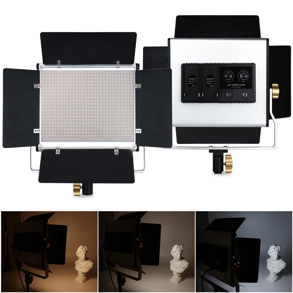 W&5 W480S Professional audio video lighting equipment live stream light led video light