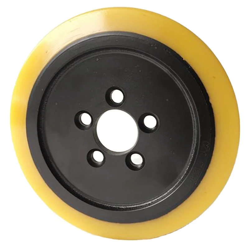 230x90-45 mm 5 Holes LINDE  Forklift /Truck Part No. 0039933800 Durable Polyurethane Drive Traction Wheel