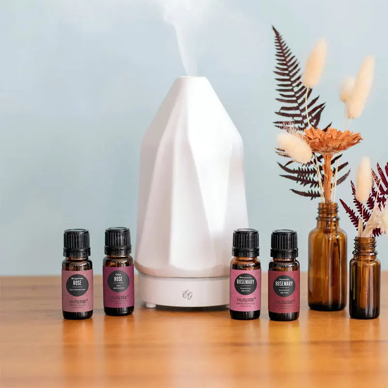 Premium Grade 6pcs Lavender Tea Tree Rosemary Essential Oil Perfume For Skin And Body