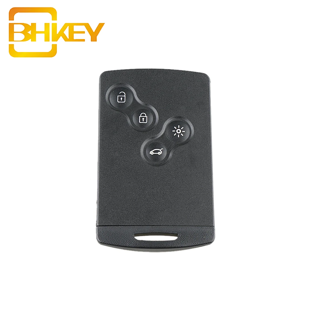 4 кнопки смарт-ключ автомобиля 433 МГц PCF7952 чип Авто брелок дистанционный ключ-карта для Renault Koleos Scenic