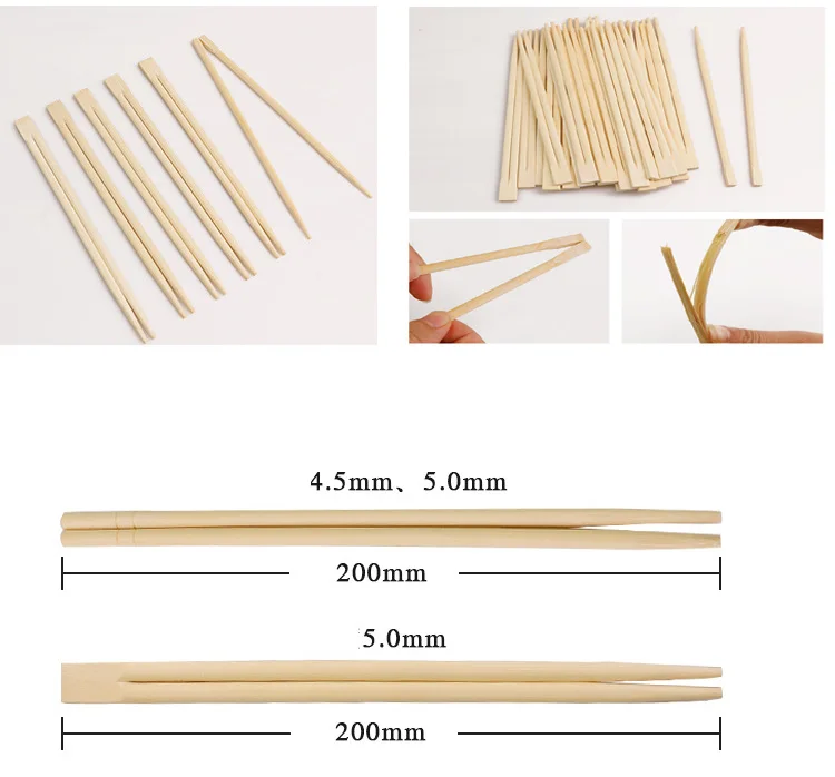 Disposable Natural Bamboo Chopsticks