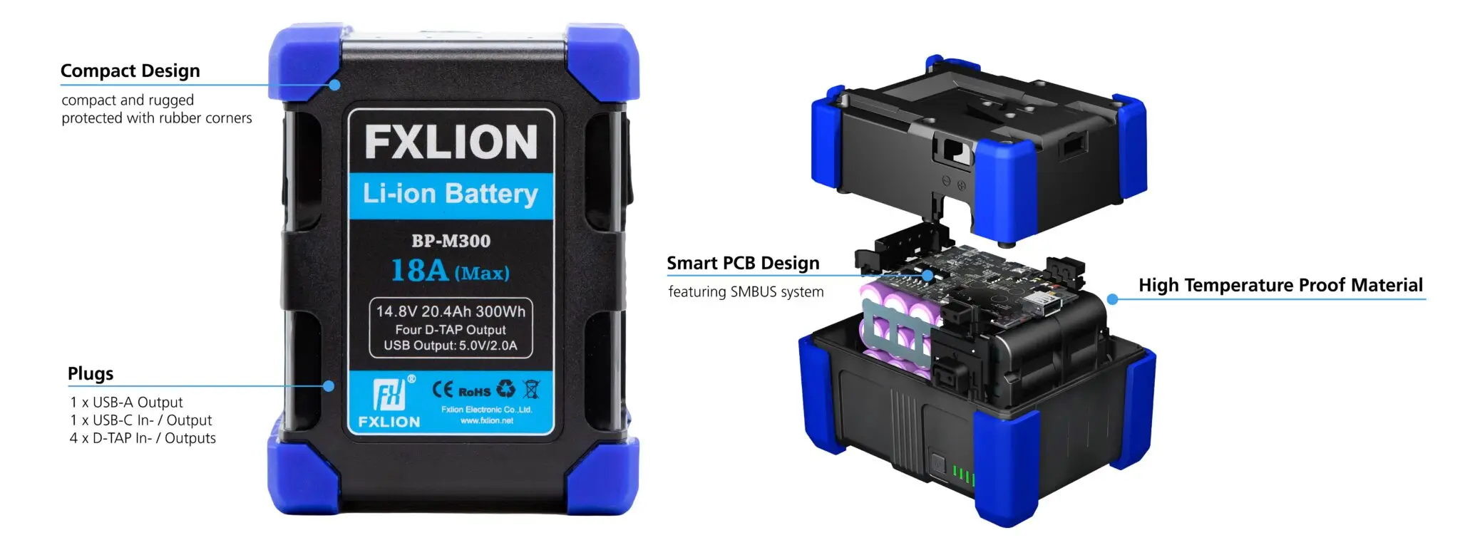 Best for high power LED devices or any other device suitable for high power battery use
