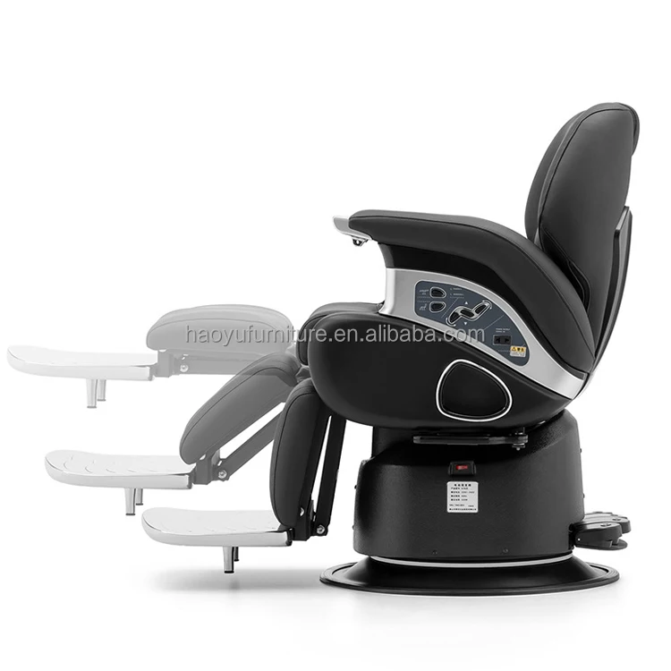 Unique electric base barber chair hydraulic pump ergonomically motor barber chair design