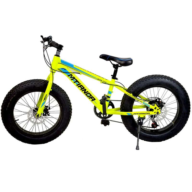 Good quality 18 inch gear bicycle new hot seller 1-10 children big tire fat tire mountain bike