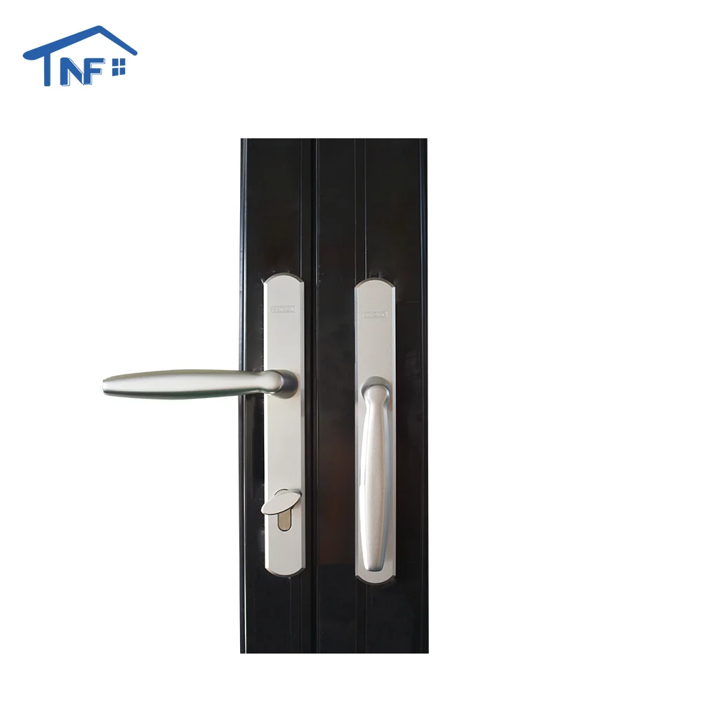 Foshan NF aluminium 4 panel clear glass exterior door