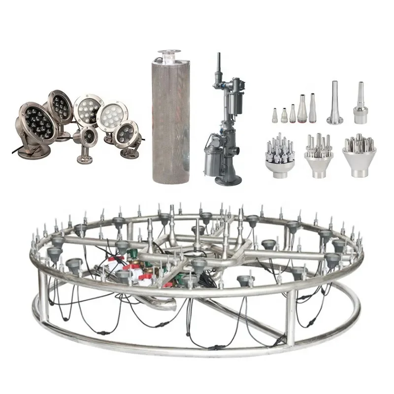 Floating Dancing Fountain For Home Small  Circular Music Dancing Fountain With Light