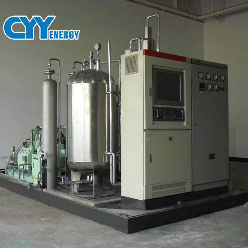 CO2 liquefaction recovery equipment for chemical companies CO2 plant
