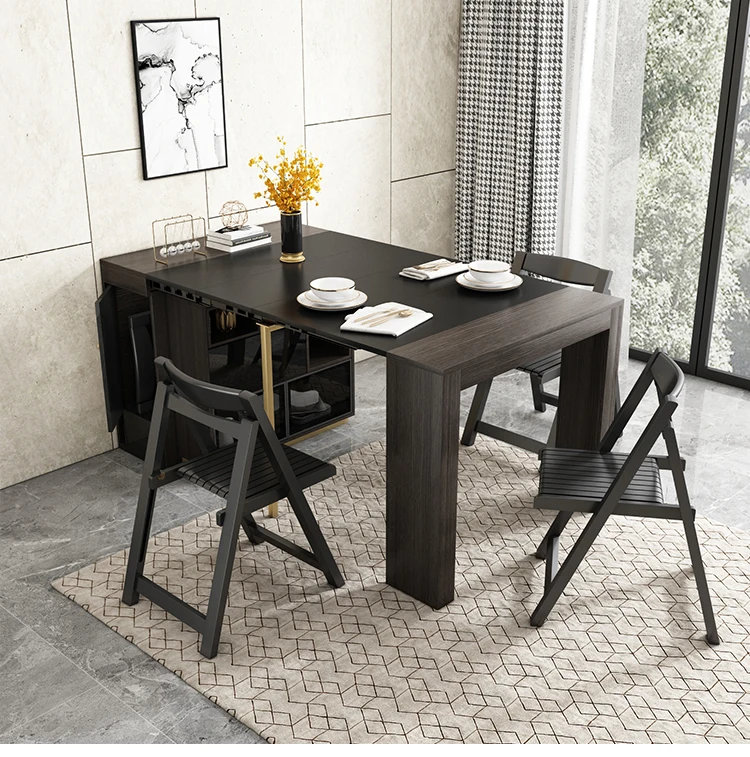 wooden mesa de jantar tables a manger restaurant extendable dining table set modern folding dining tables dining furniture