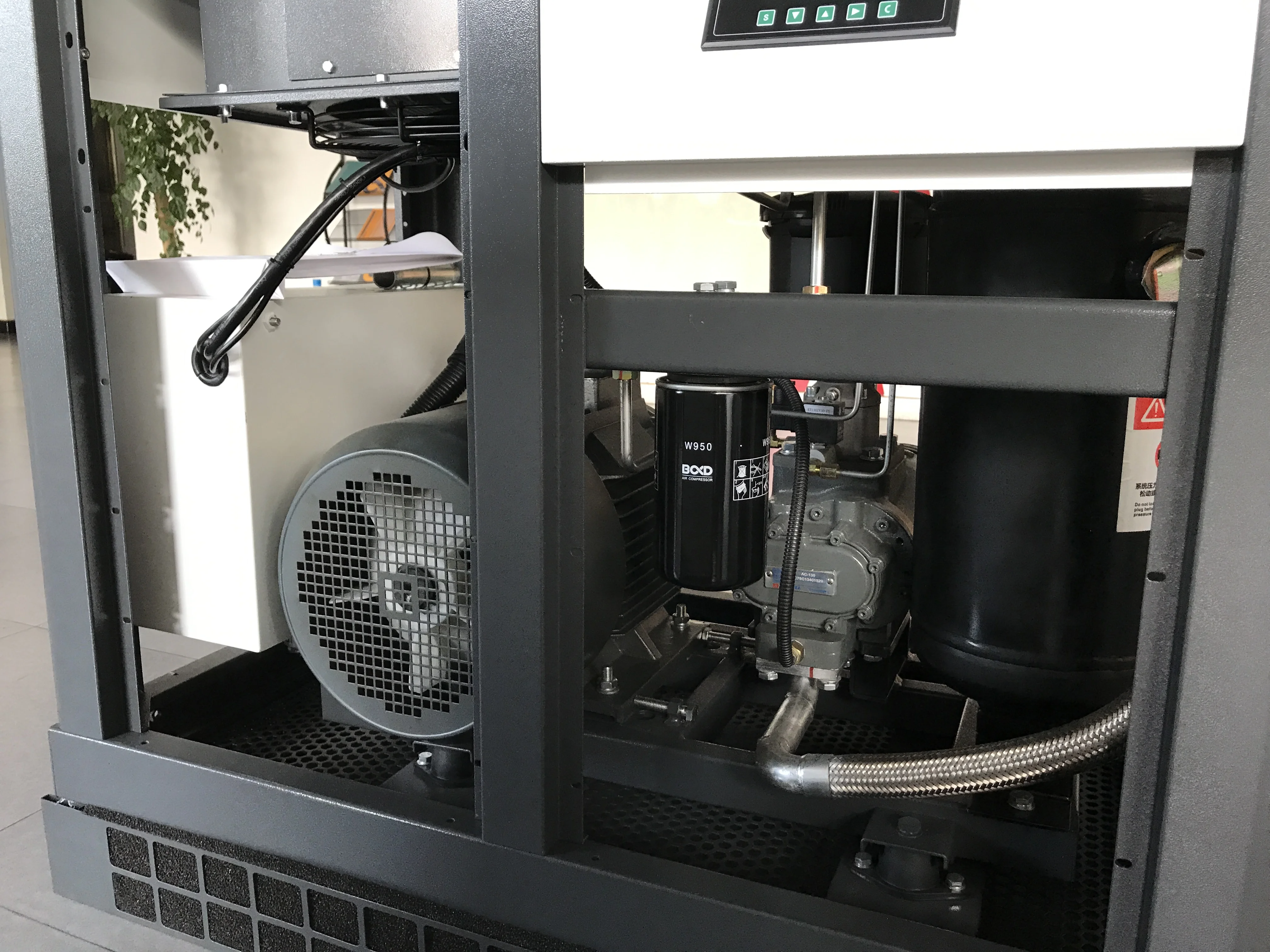 11KW 15HP BD-15A с ременным приводом Электрический масляный инжекторный винтовой воздушный