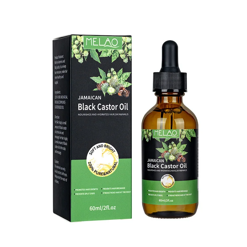 60ML Castor Oil Nourishing Moisturizer Remedy Anti Aging Skin Care Organic Massage oil Castor Essential Oil
