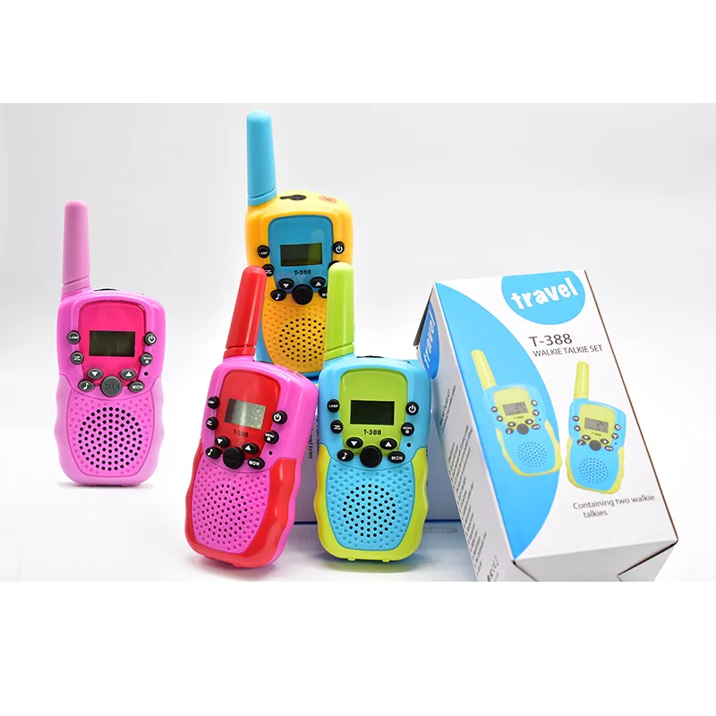 Mini Radio HOT Selling Kids Walkie Talkies For Children Wireless Woki Toki kid gift 3 Km Long Range 2 Way Radio child