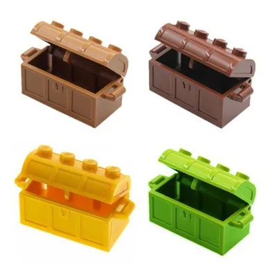 1kg/sets 4738 4739 2X4 Treasure Chests MOC Pieces Mold Parts Plastic Conector DIY Building Blocks Model Bricks Accessories