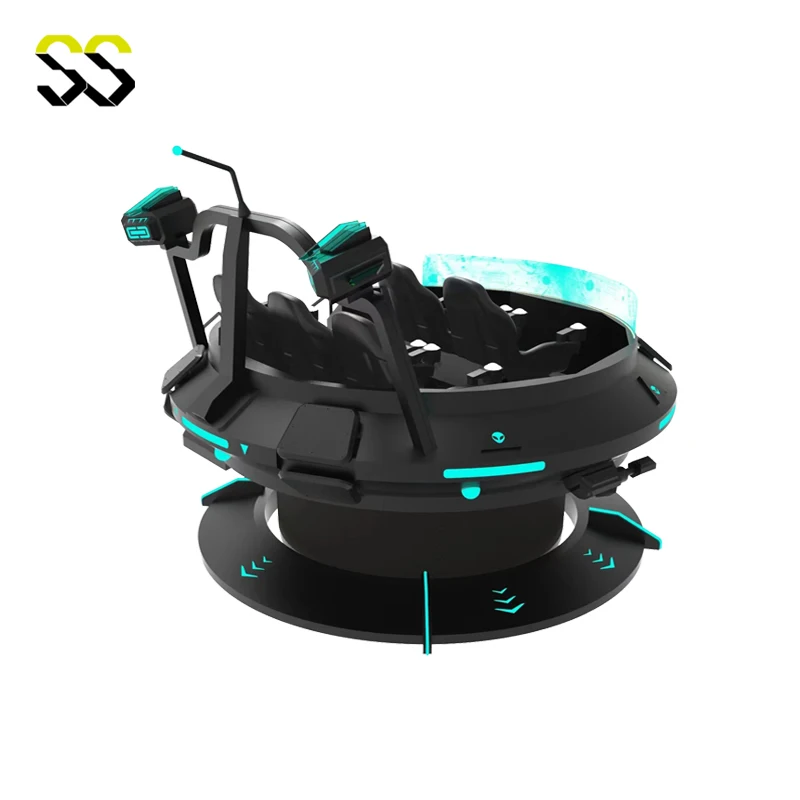 Educational VR Simulators Real Virtual UFO Kids Flight Simulator for Public Playhouse & Shopping Mall PC Material