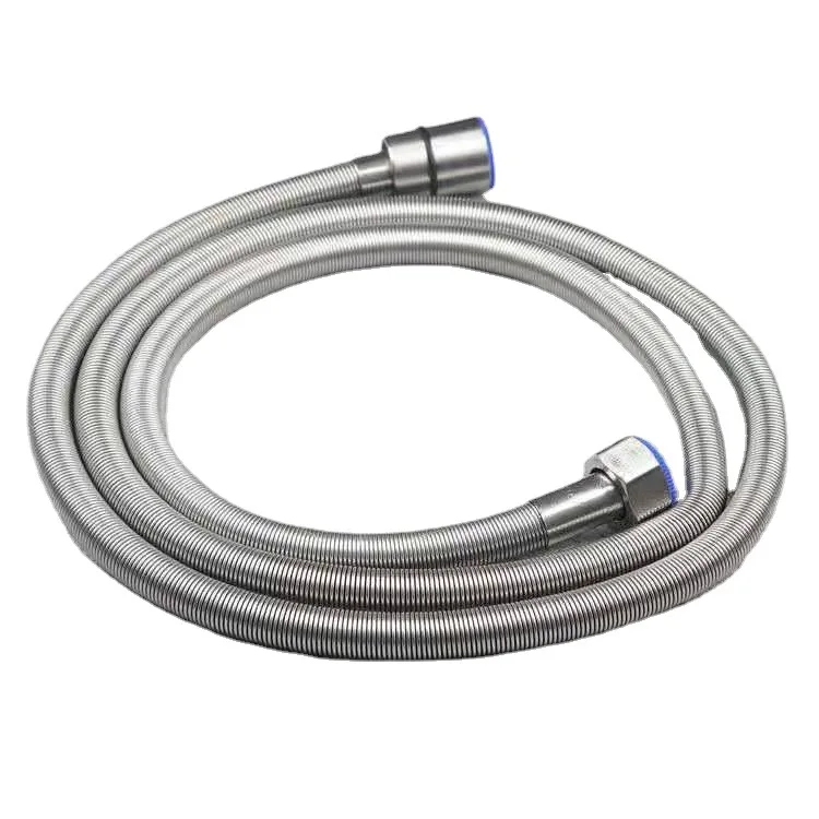 Bathroom Accessories: Stainless Steel Shower Hose with  Bearing and Brass Nut at 1m