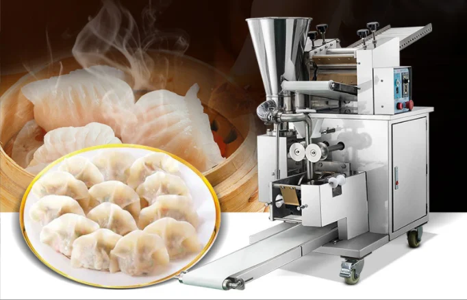 Automatic dumpling making machine
