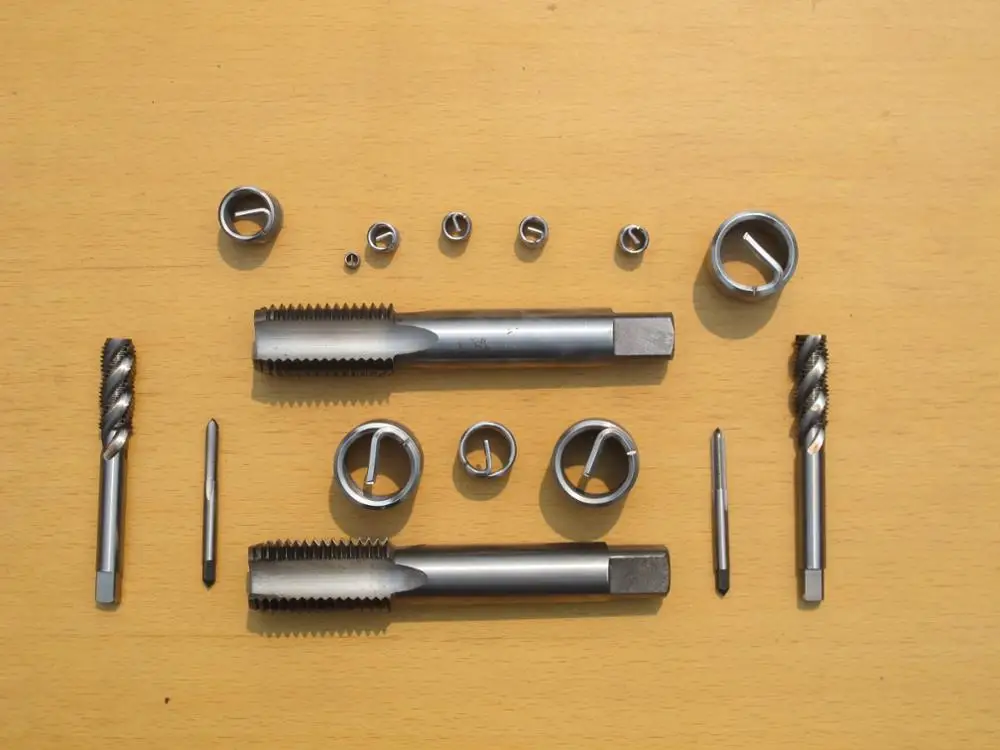 Straight groove fine thread thread insert tap ST8 * 1