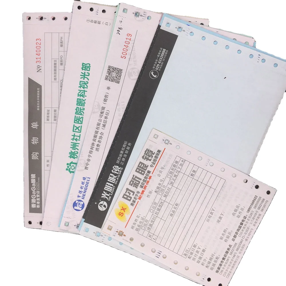 Specialized Suppliers Carbonless Paper Manufacturer Computer Continuous printing paper