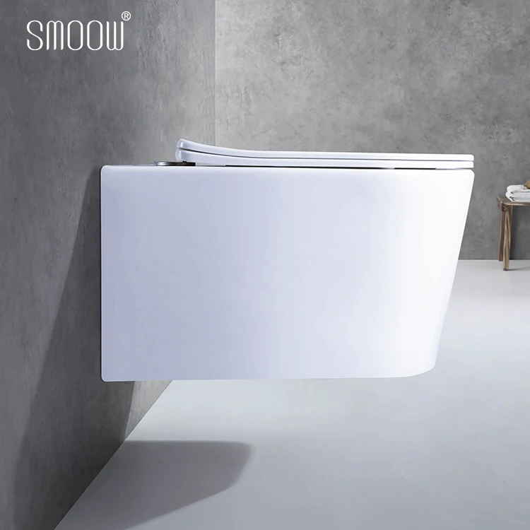 sanitary wares popular design white ceramic wall hung toilet sanitary ware commode