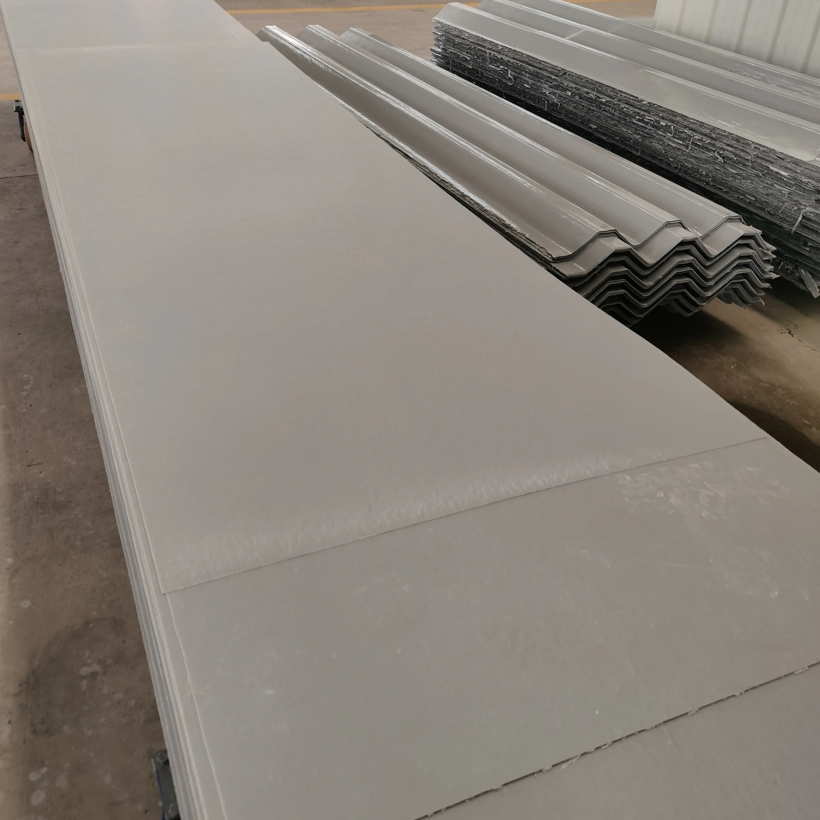 
Fire Retardant FRP GRP Expansion Trim China Fiberglass Roofing Trims 