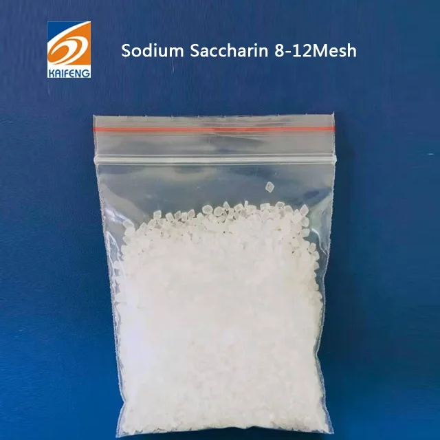 
KAIFENG food additives products HALAL 8-12 mesh artificial sweeteners saccharin powder 