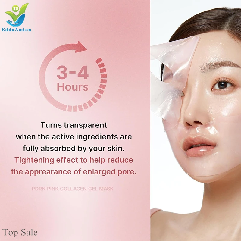 Pdrn collagen gel mask Custom logo Bio-Collagen mask Real Deep Hydration Pore Hydrogel Overnight glass skin face sheet mask