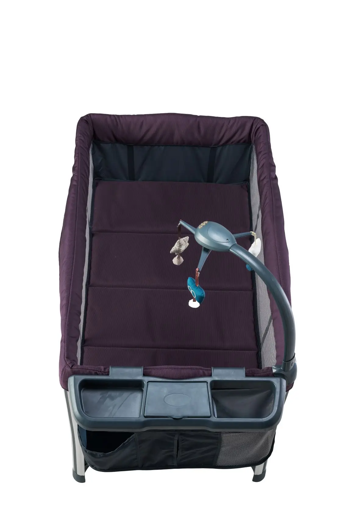 Luxury Modern Metal Foldable Baby Crib Best Seller Travel Bed & Playpen for Bedroom Dining & Hotel Use