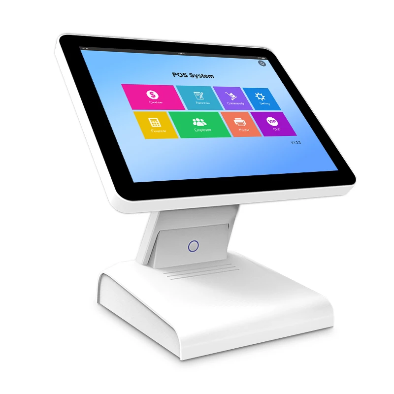 Free SDK windows POS hardware with LED 8 bit display point of sale  pos billing machine retail cash register with NFC reader