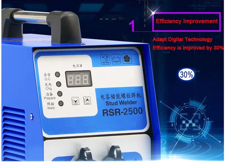 Stud gun drawn arc stud welding machine stud welding torch supplier