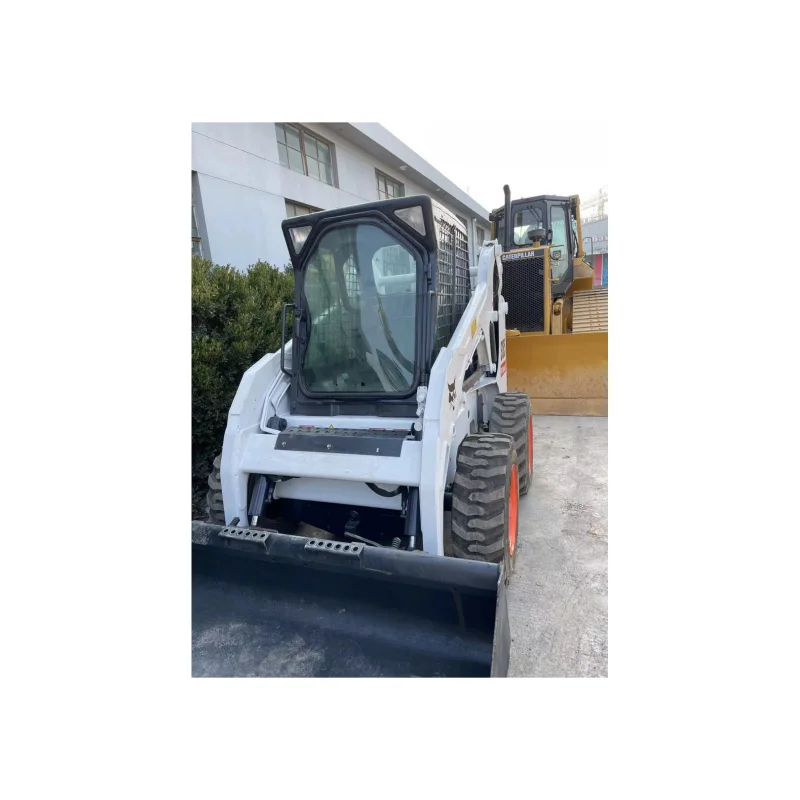 Bobcat S185 подержанный погрузчик машина хорошего состояния хорошо Обслуживаемая строительная техника оборудование bobcat s70 s185