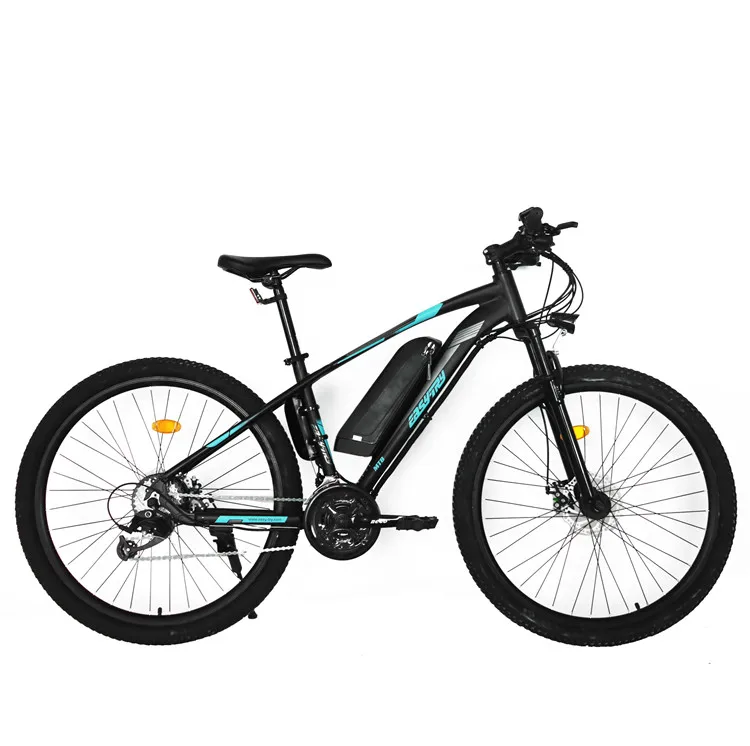 manufacturer plastic pedal steel frame electric cycle 250W /350W/500W/750W ebike  26 /27.5/19 inch 21 speed MTB electric cycle