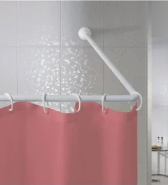 
bathroom 2m telescope shower curtain rod shower curtain tension rod telescopic rail 