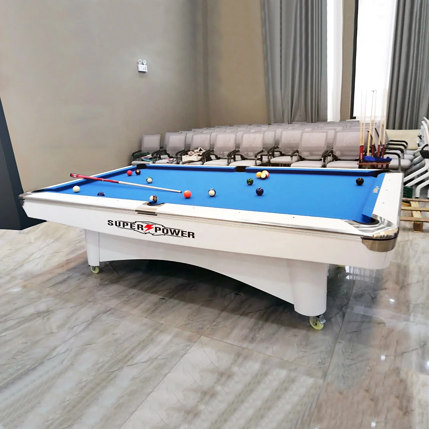 High quality customizable 6th generation American billiard table for club use