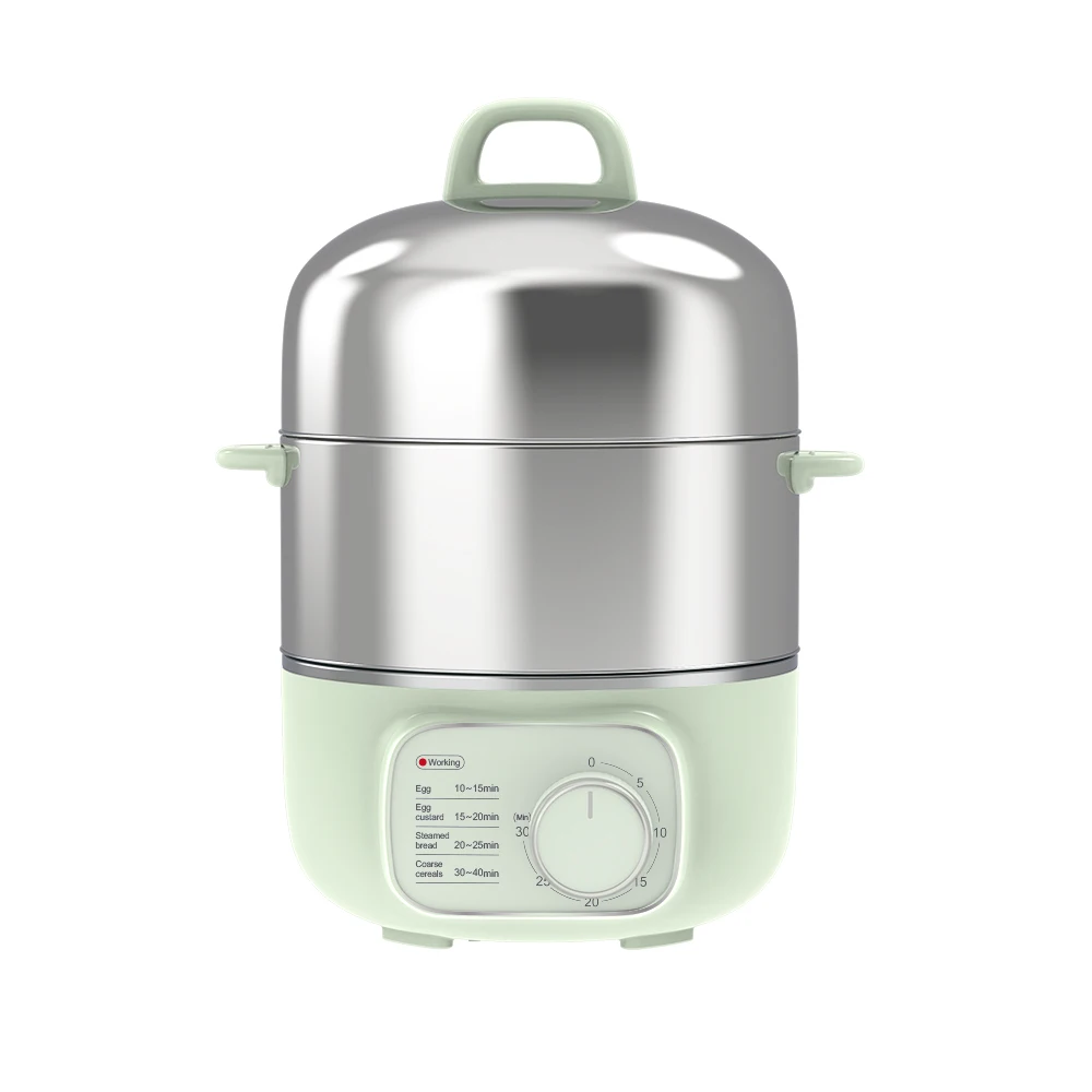 Easy Stainless Steel 304 Portable Quick Egg boiler Steamer Electric Egg Cooker 400W