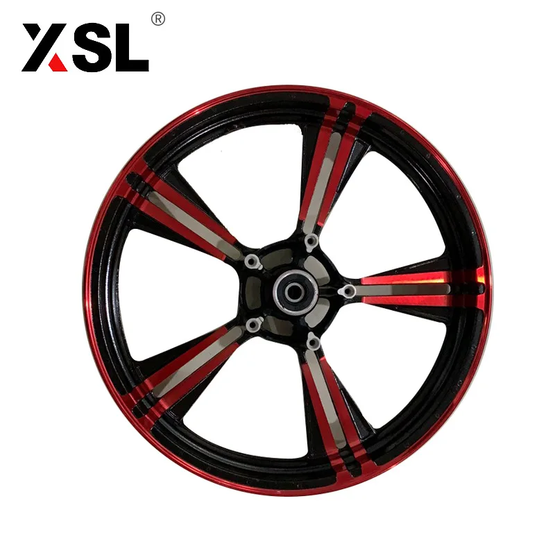 Factory direct sales electric car motorcycle wheel 17 inch small ninja Daniel V6 front wheel 17 inch 3.0 wide 5 hole disc brake