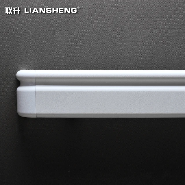 159mm Wood Grain Handrail Hospital Corridor PVC Anti-collision