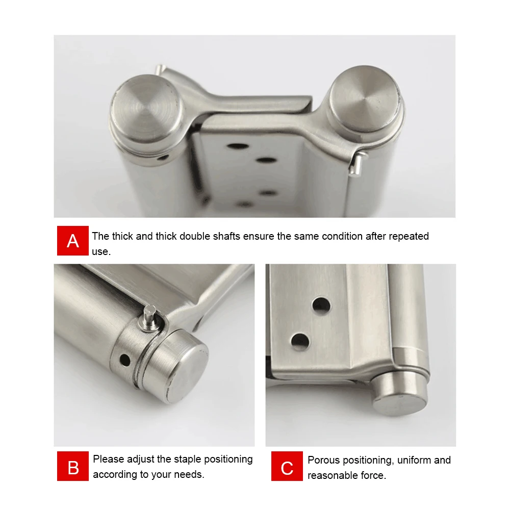 self closing adjustable spring door hinges flag hinges